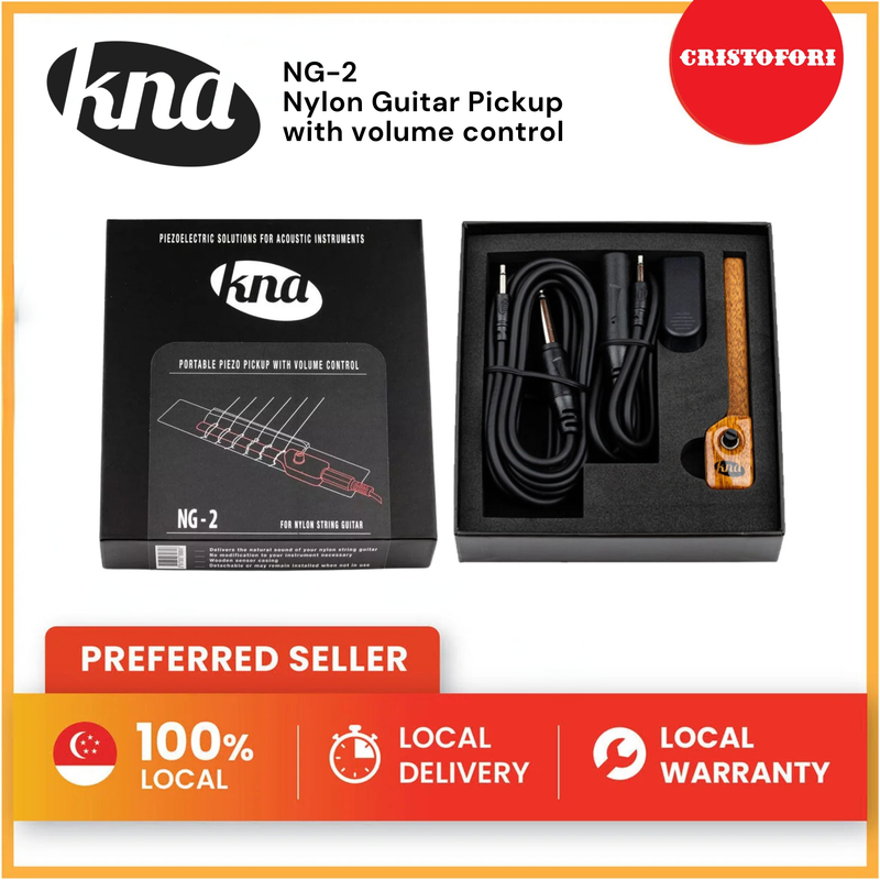 KNA NG-2 Nylon String Guitar Pickup with volume control