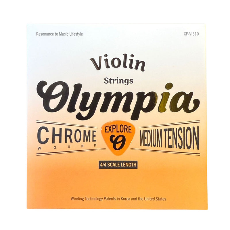 Olympia XP-VI310 Violin String Set Chrome Wound (Explore Series)