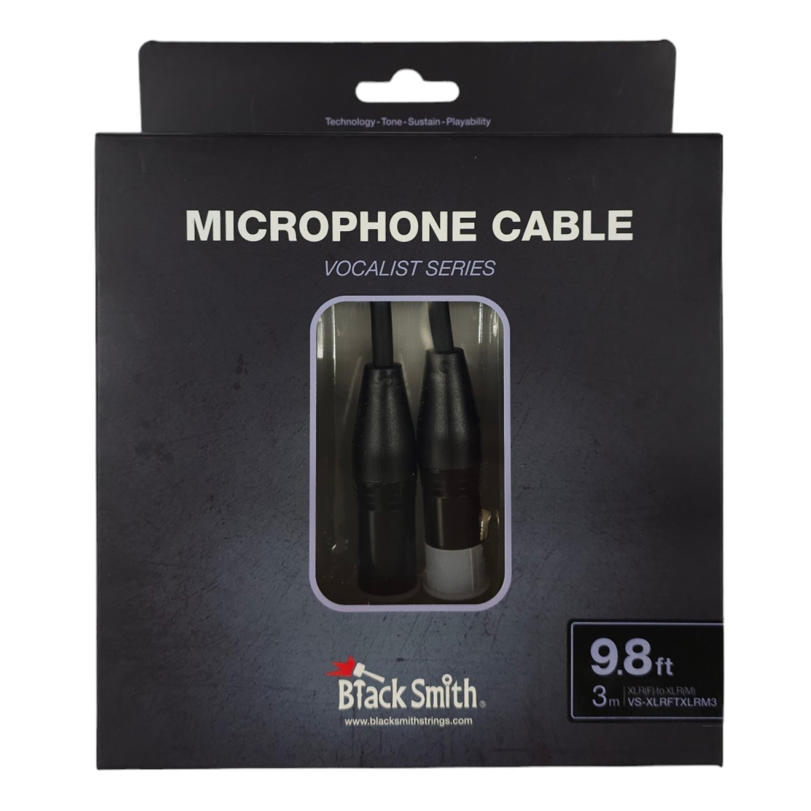Black Smith VS-XLRFTXLRM3 Mic Cable 3M - XLR (Female) to XLR (Male)