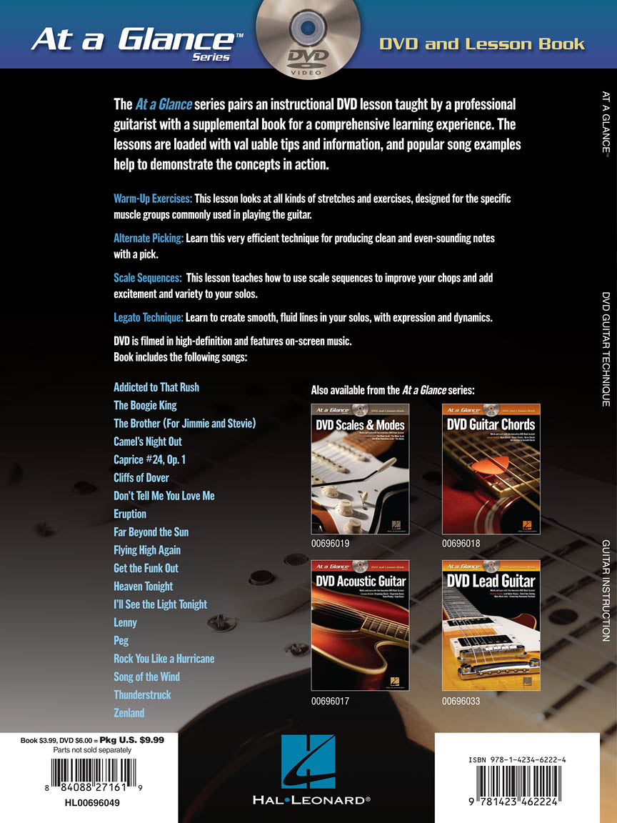 DVD Guitar Technique (DVD and Lesson Book)