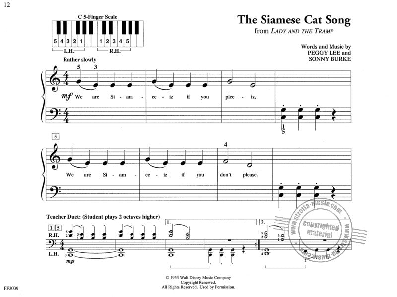 HL - Pretime® Piano Disney