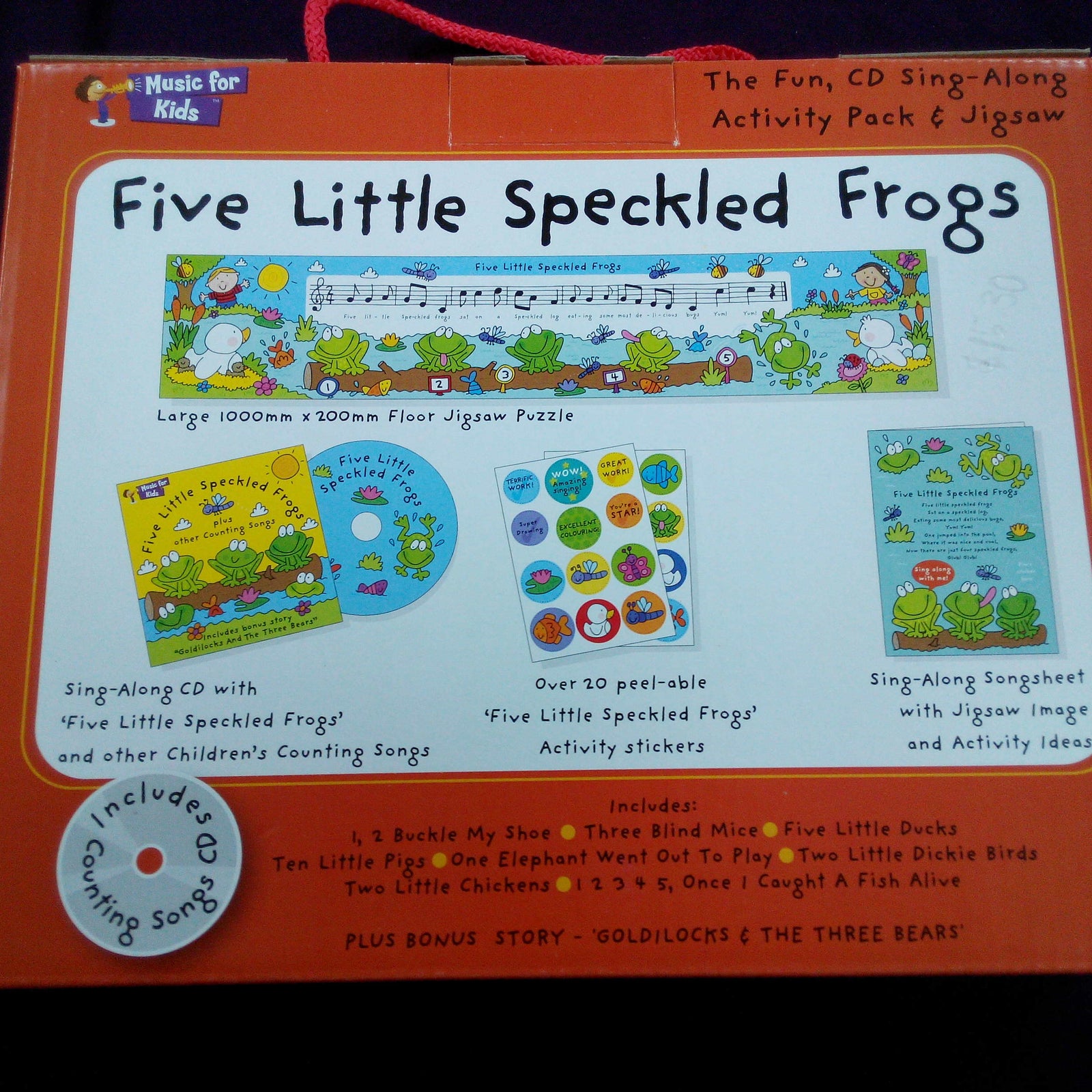 MS Jin Puz Spekld Frogs Jigsaw