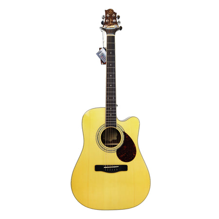 Greg Bennett D-5CEOV Acoustic-electric Guitar Natural