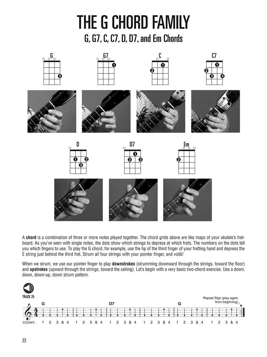 Hal Leonard Baritone Ukulele Method – Book 1