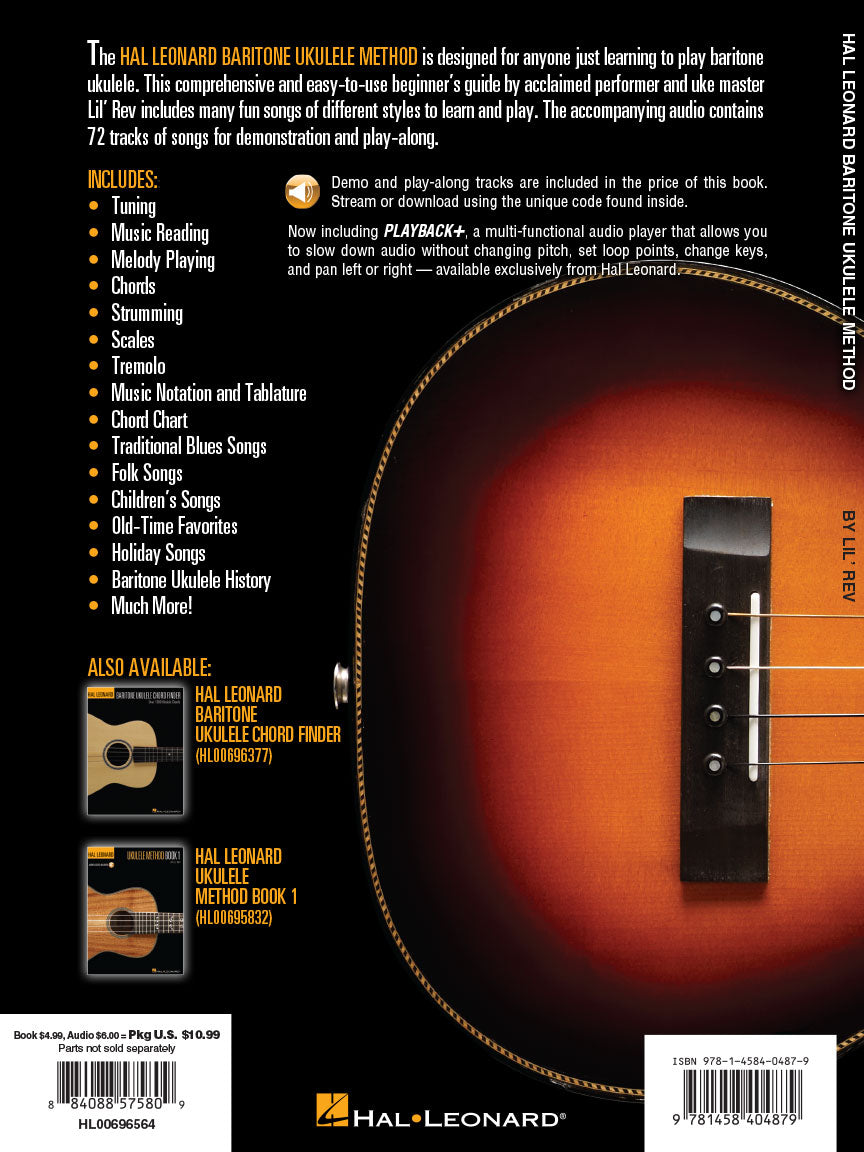 Hal Leonard Baritone Ukulele Method – Book 1