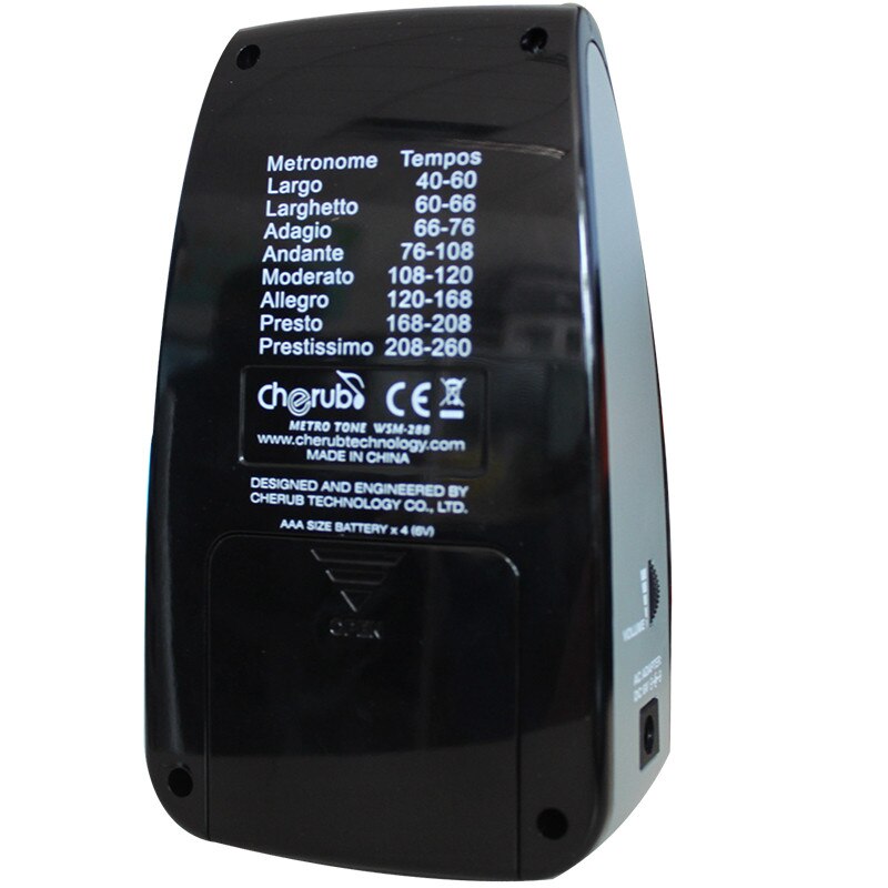 Cherub Metronome WSM-288 Black