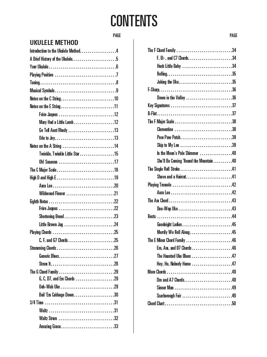 HL - Ukulele Method Book 1 plus Chord Finder