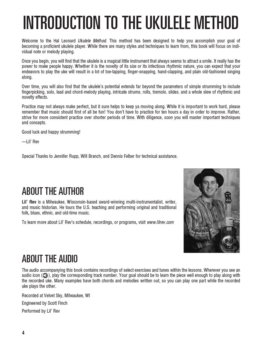 HL - Ukulele Method Book 1 plus Chord Finder