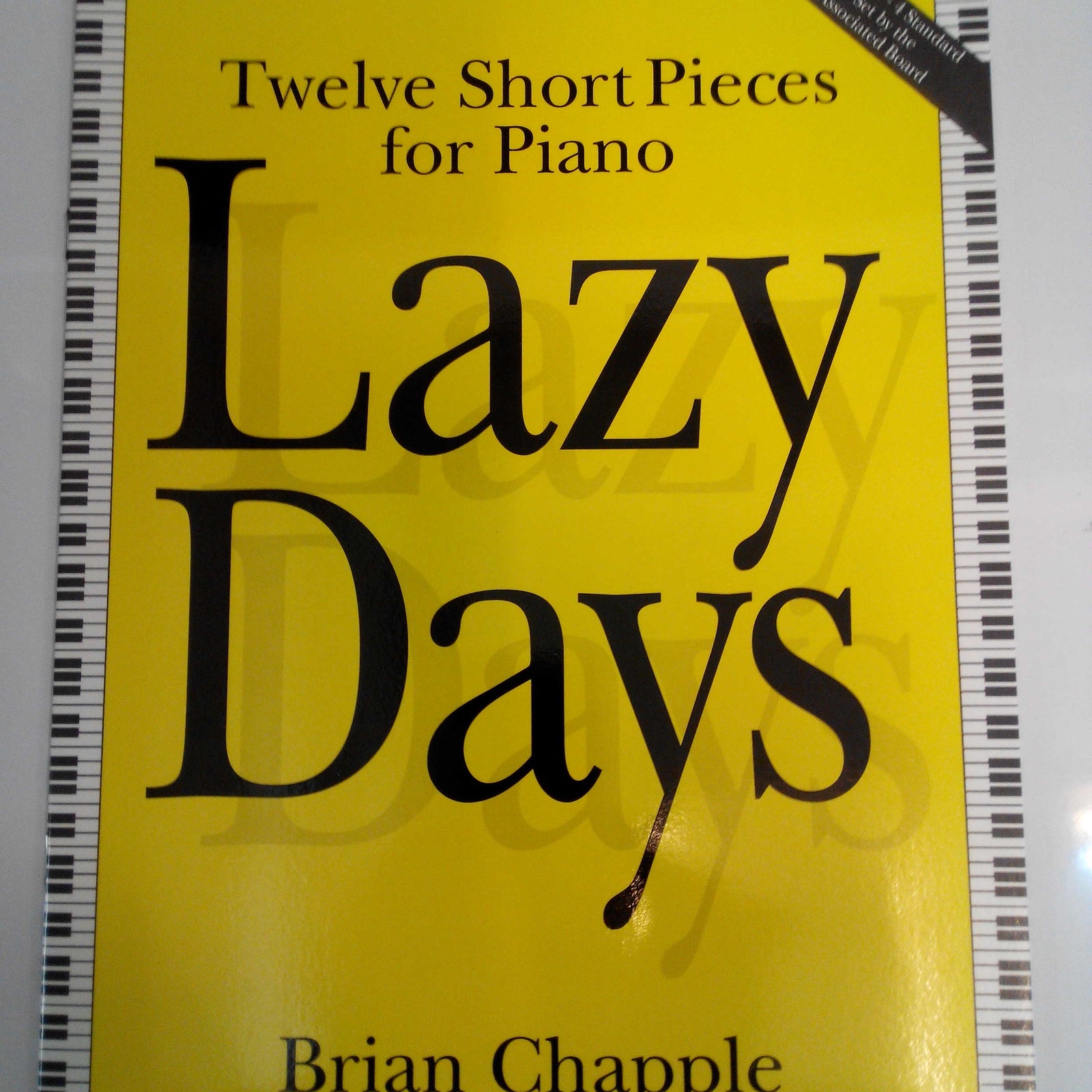 MSL Chapple Lazy Days 12 Pieces PF Bk
