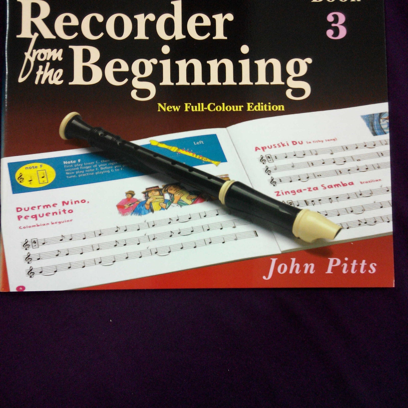 MSL Rec From Begin Pupils 3 Rev Bk Only