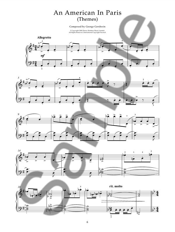 MSL EPF Coll Gershwin Gold Easy PF Bk/CD