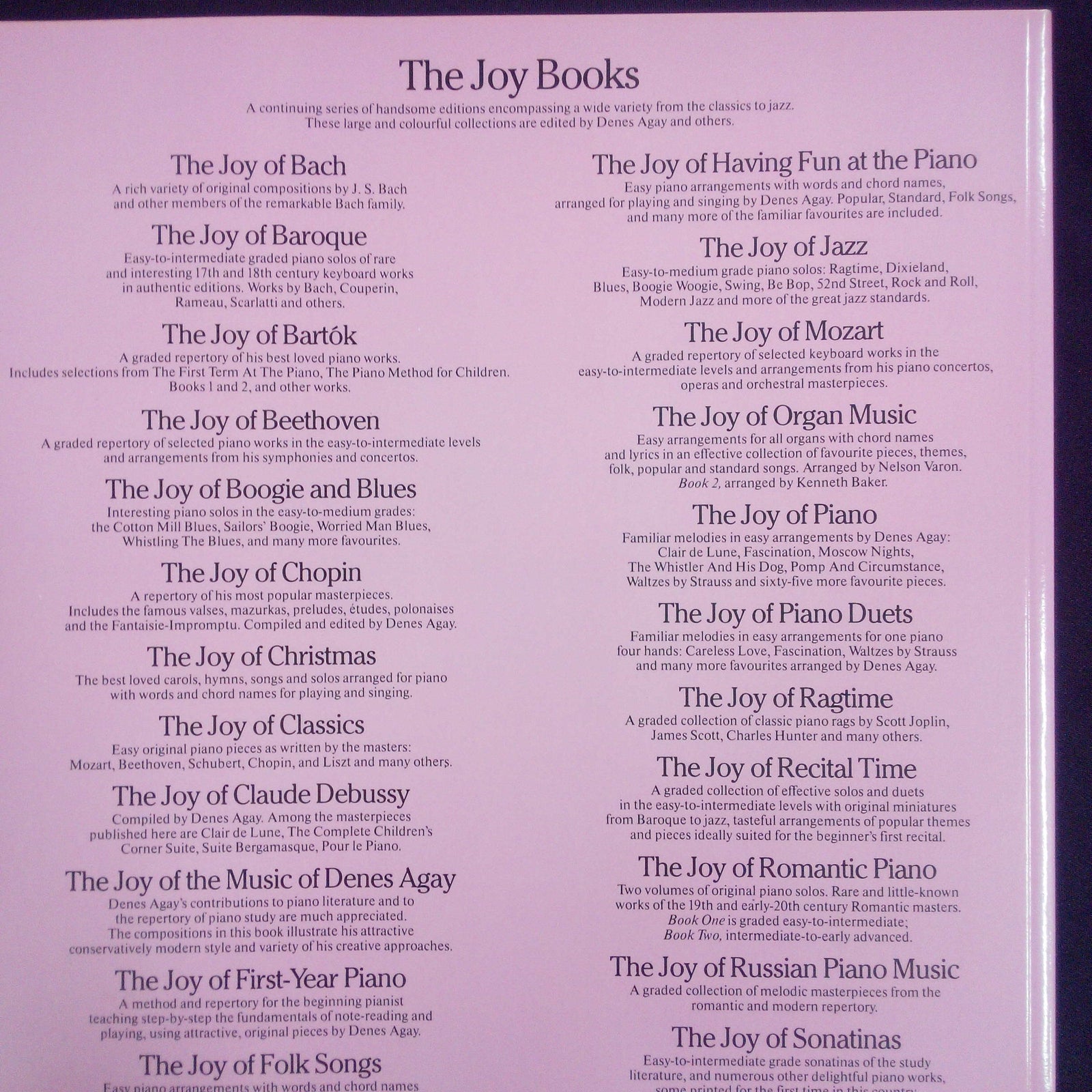 MSL Joy of First Classics Book 2 PF