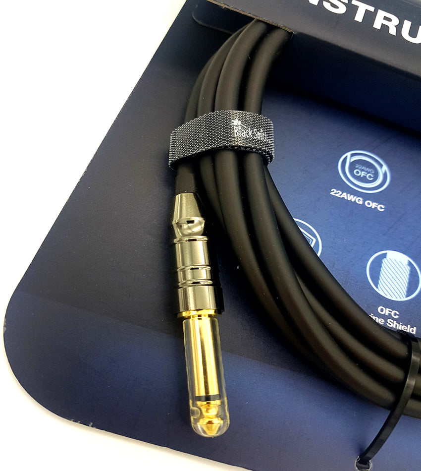 Black Smith GSIC-STS6 Gold Cable Straight to Straight Mono 6M