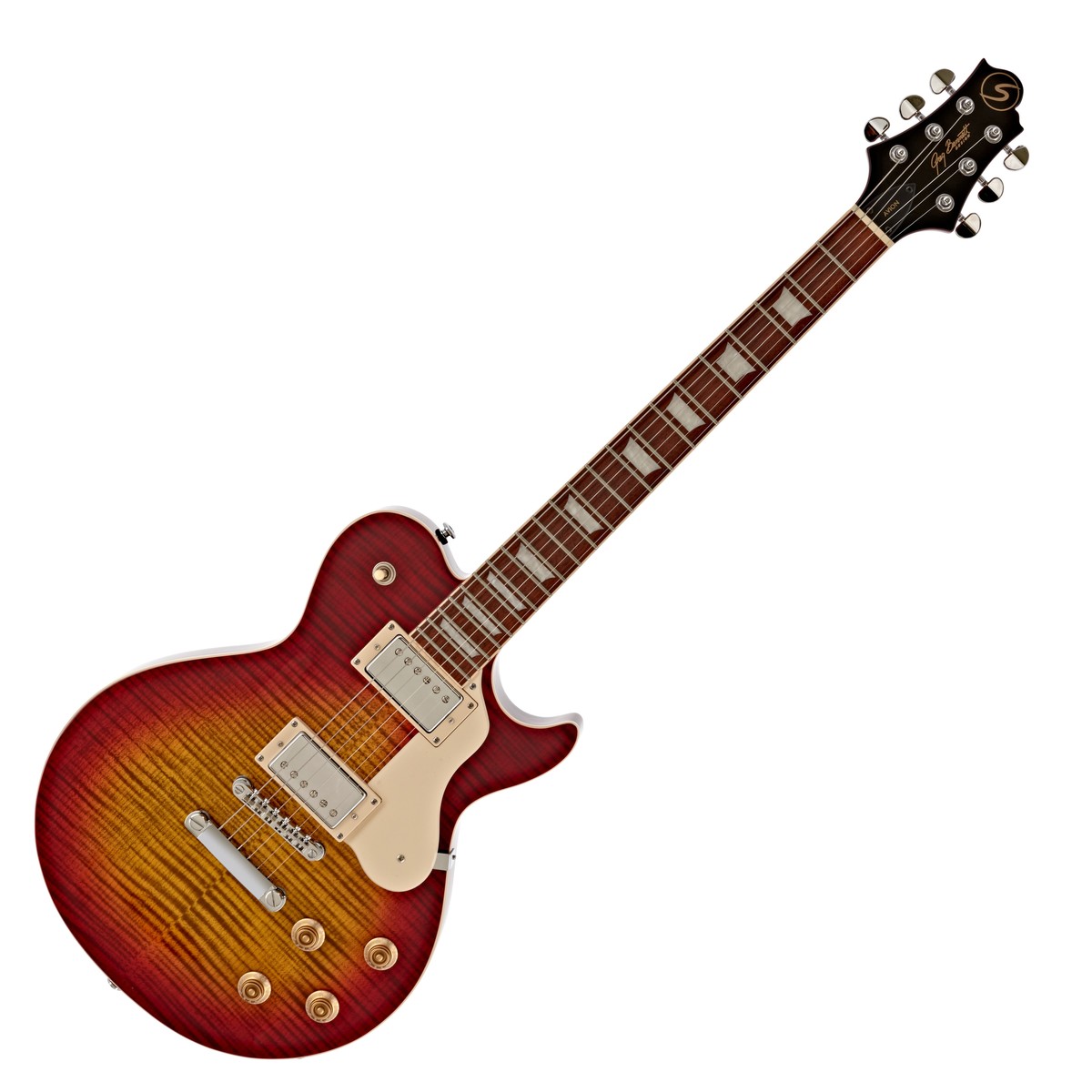 GREG BENNETT AV3 Electric Guitar (Cherry Sunburst) singapore sg