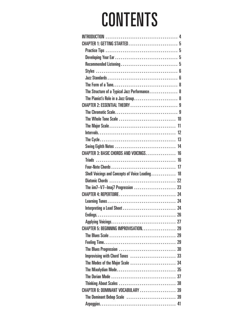 Hal Leonard - Jazz Piano Method Bk 1