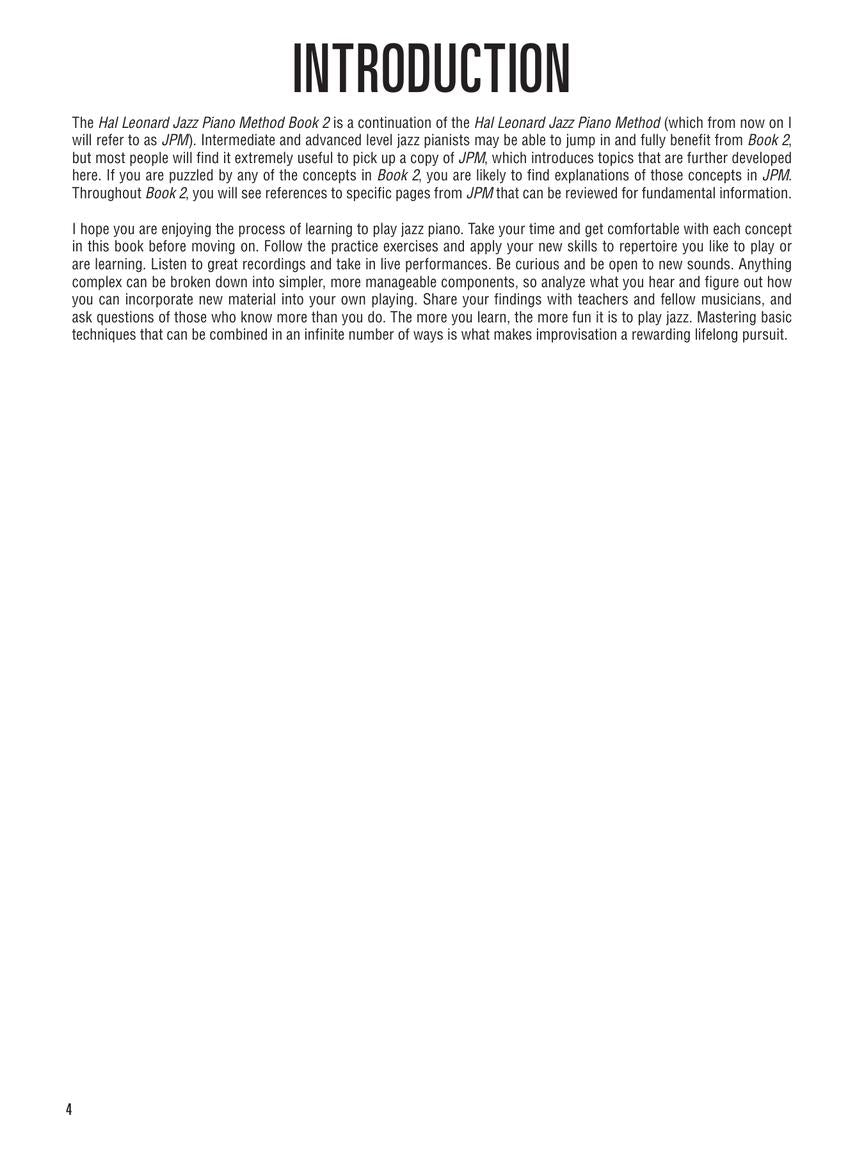 Hal Leonard Jazz Method - Bk 2