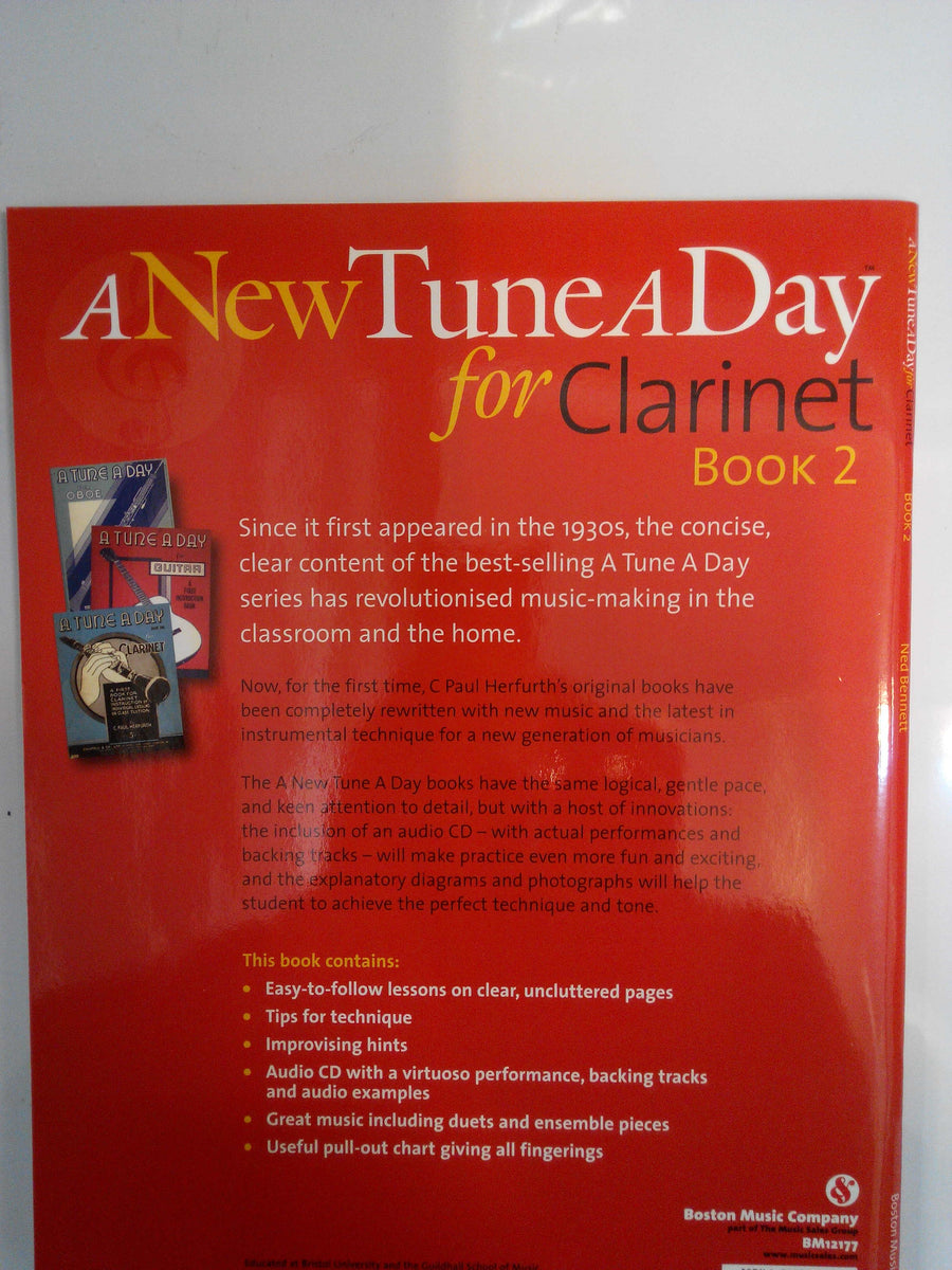 MSL A New Tune A Day Clarinet Bk 2 BK/CD – Cristofori Music