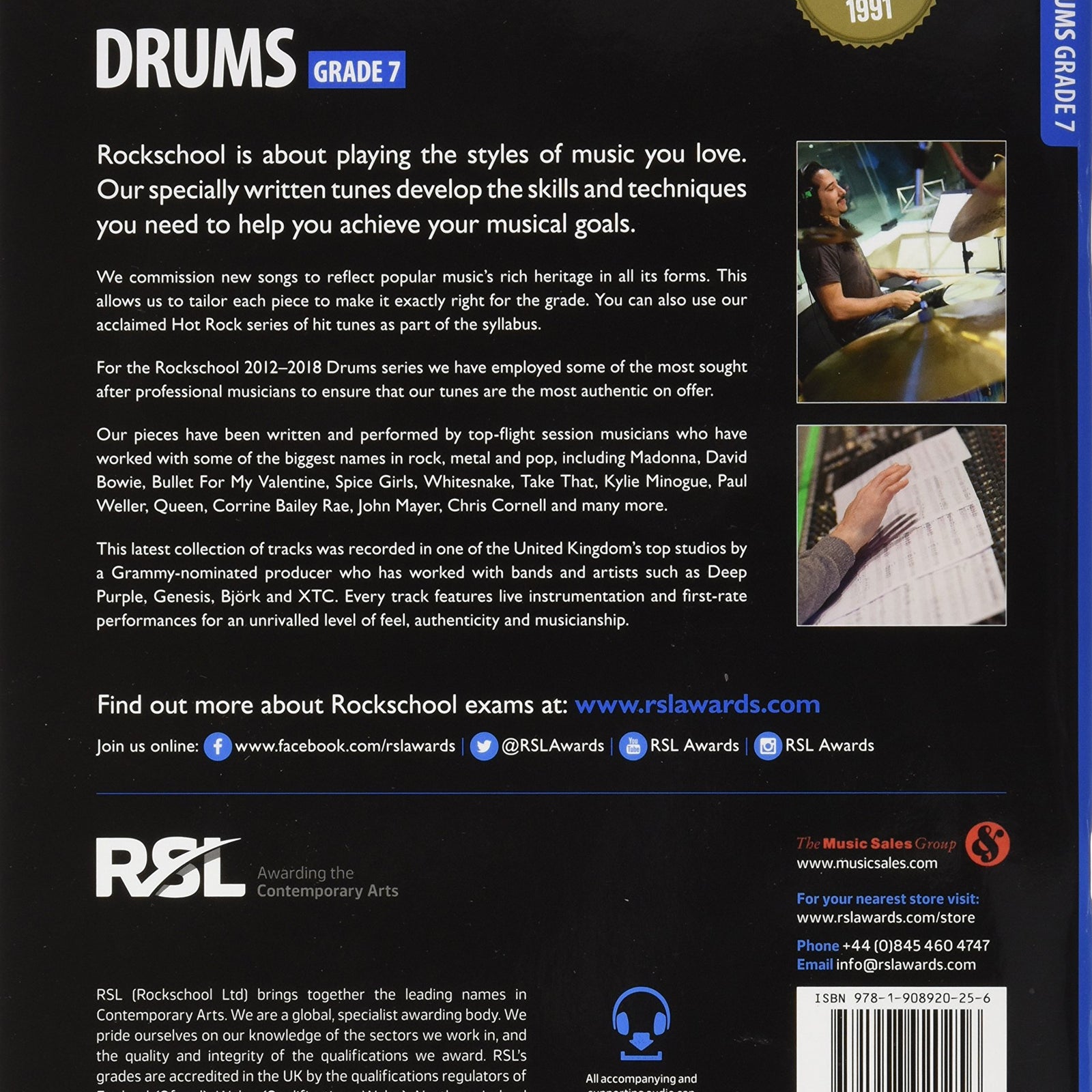 Rockschool Drums Grade 7
