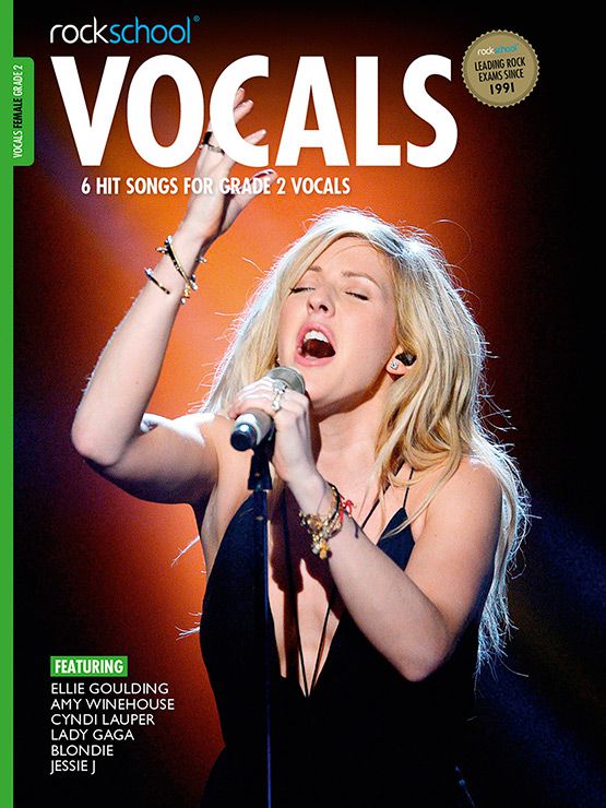 ROCKSCHOOL Female Vocals - Book Grade 2 singapore sg