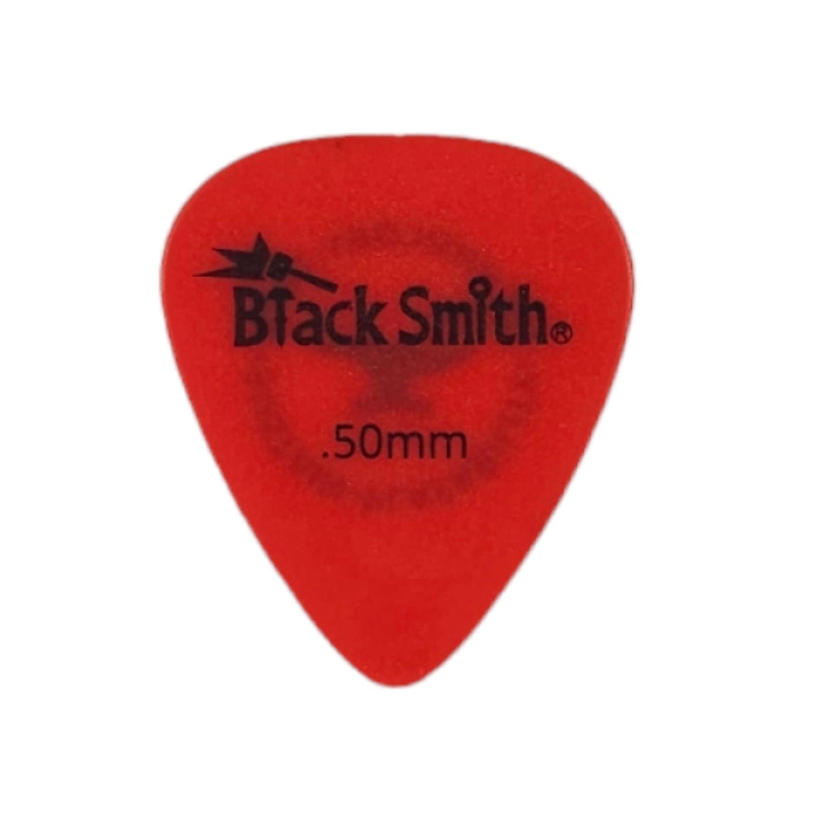 Black Smith Standard Guitar Pick (Bag of 12) - 0.5mm (Red) - SDP005RD-L