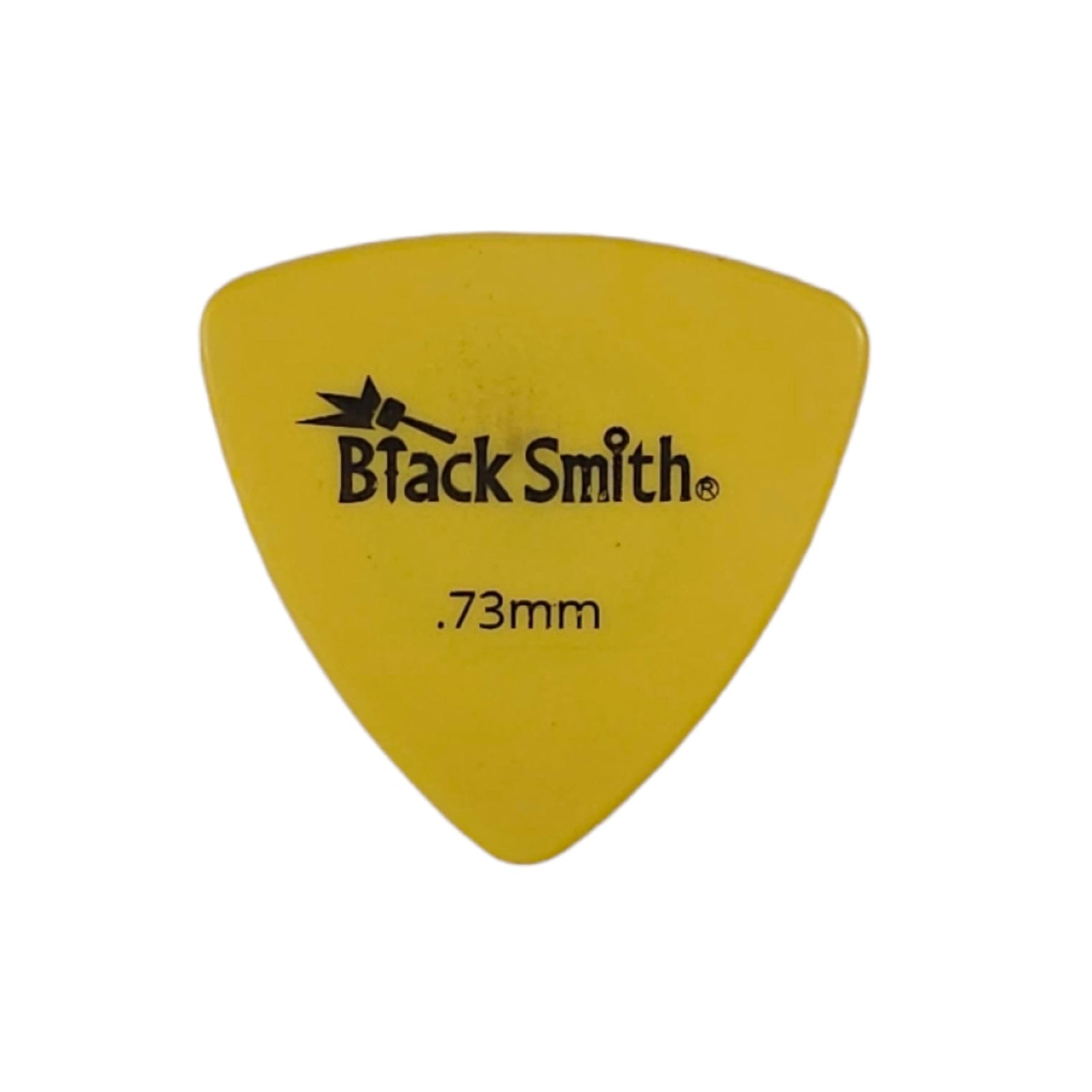 Black Smith Triangle Guitar Pick (Bag of 12) - 0.73mm (Yellow) - TAP073YW-M