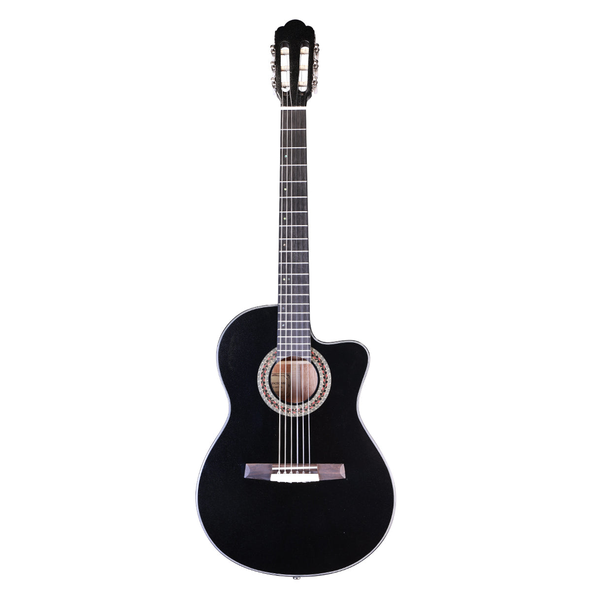 GAEA GSC-339CEQ SBK 39" Classical-electric Guitar