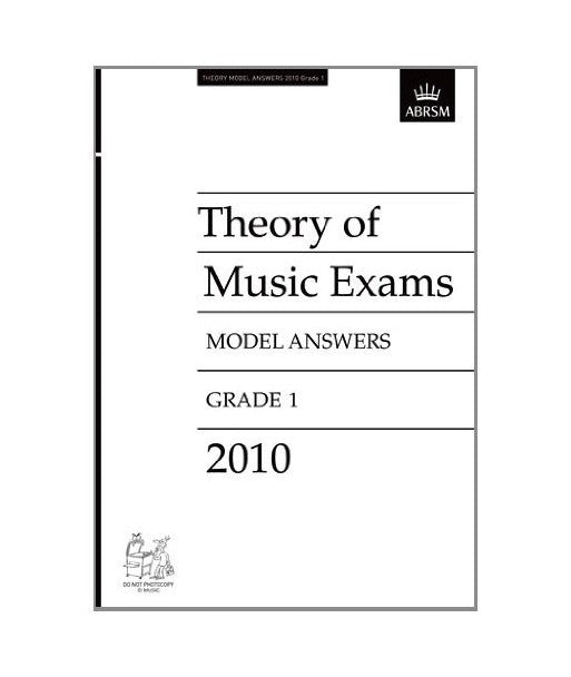 2010 Theory of Music Exams - Grade 1
