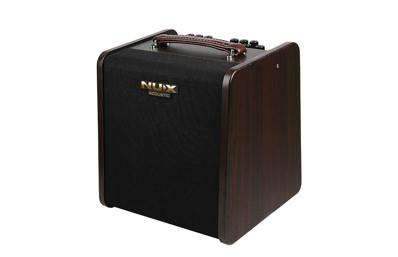 NUX AC-80 Rechargeable 80W Acoustic Guitar Amplifier STAGEMAN II