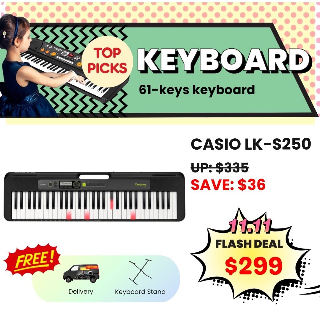 Casio LK-S250 Keyboard