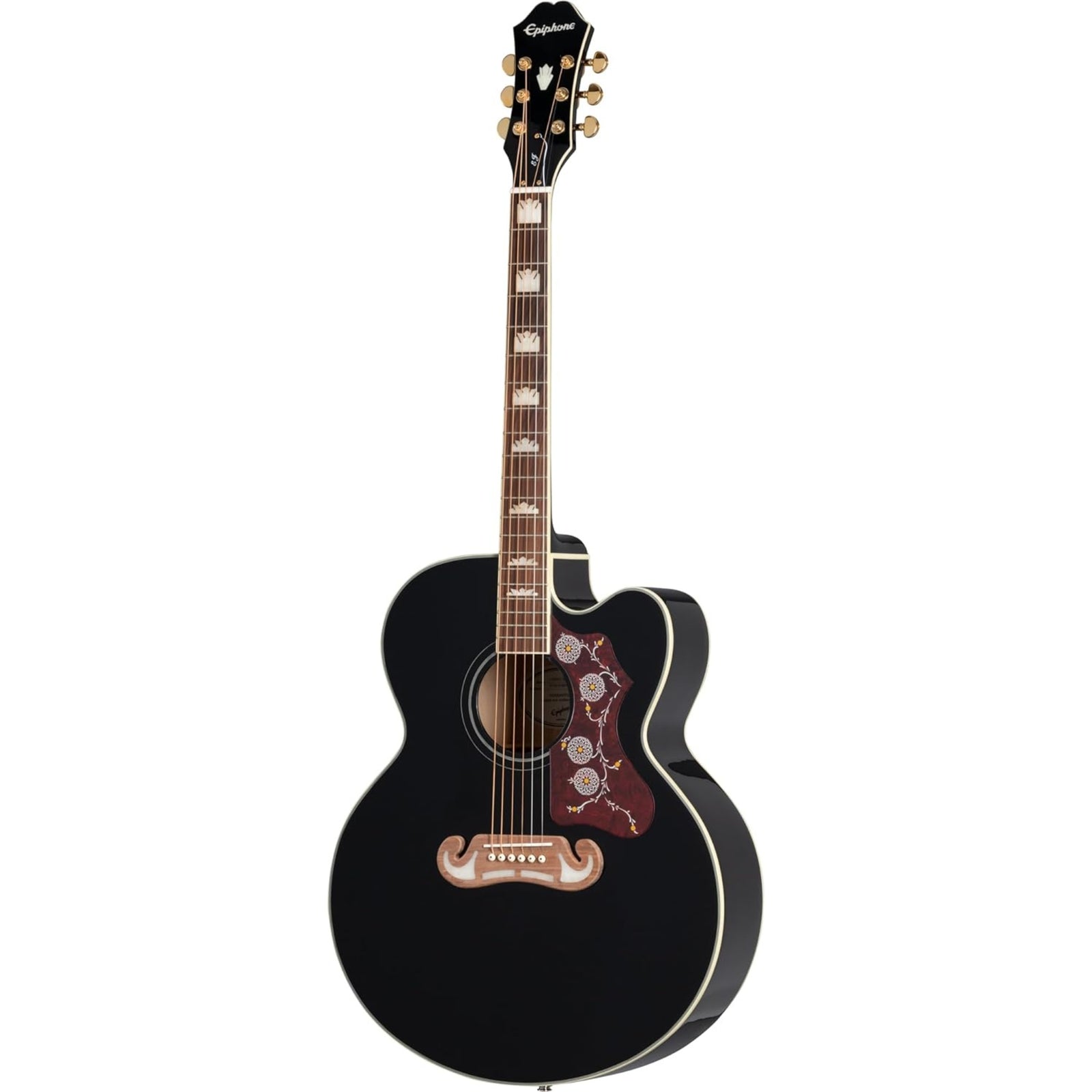 Epiphone J-200 EC Studio Acoustic-electric Guitar Black