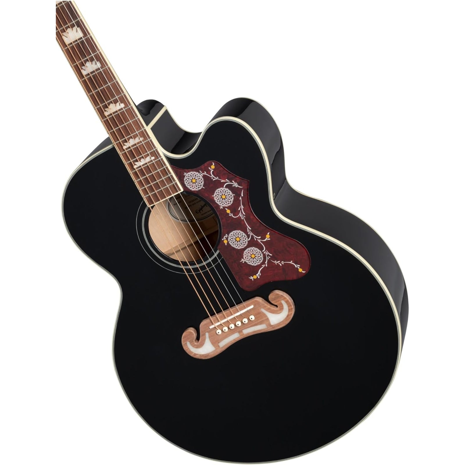 Epiphone J-200 EC Studio Acoustic-electric Guitar Black