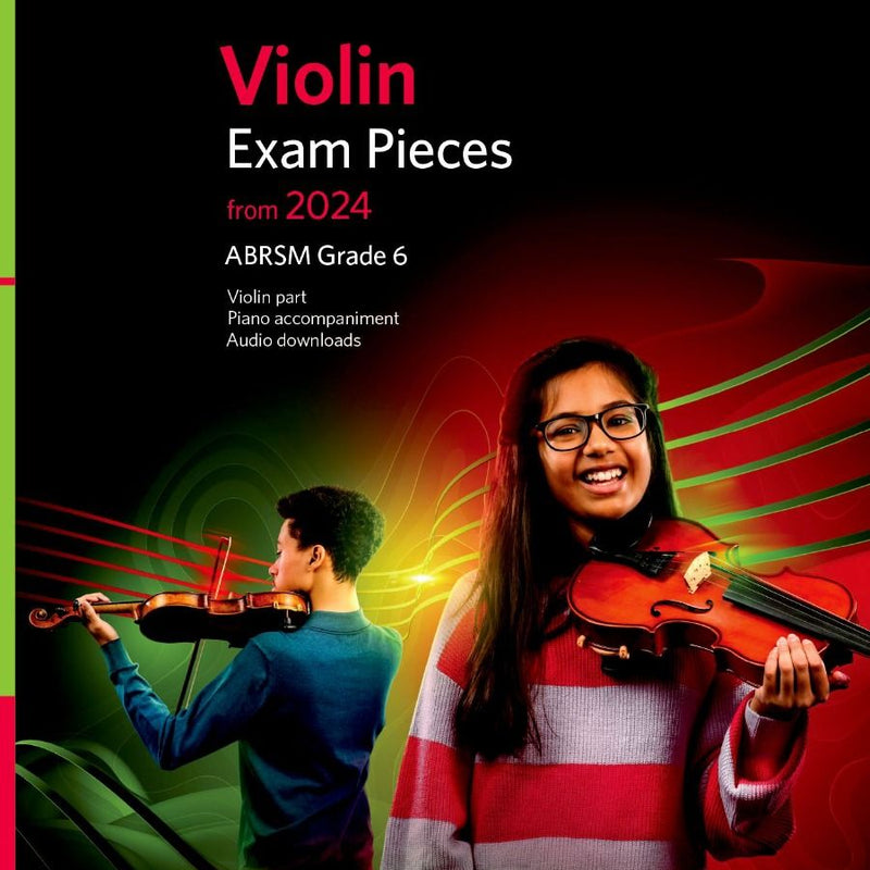 Violin Exam Pieces from 2024 w/audio - G6