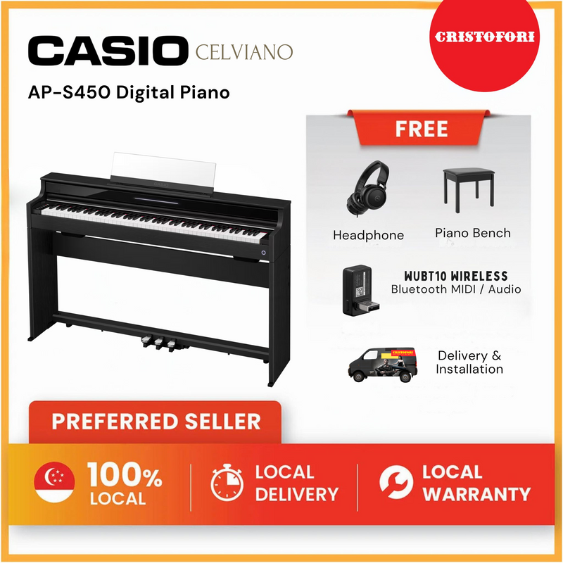 Casio Celviano AP-S450 Black Digital Piano