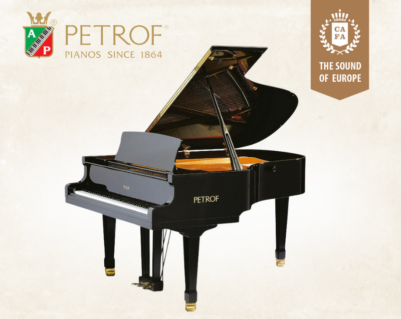 PETROF Grand Piano P194 Storm Black
