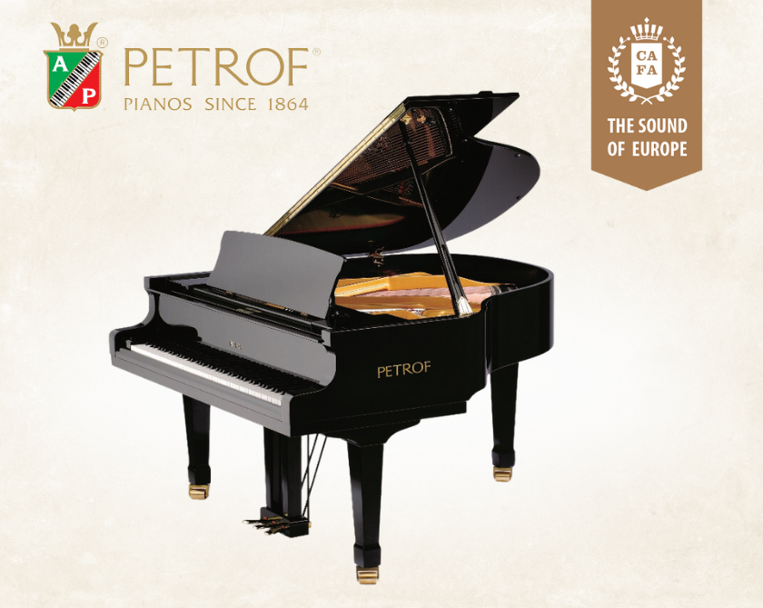 PETROF Grand Piano P159 Bora Black