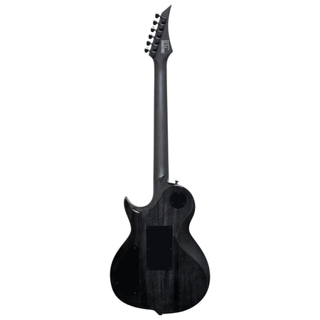 Solar GC1.6FR Killertone - Flame black gloss with floyd rose
