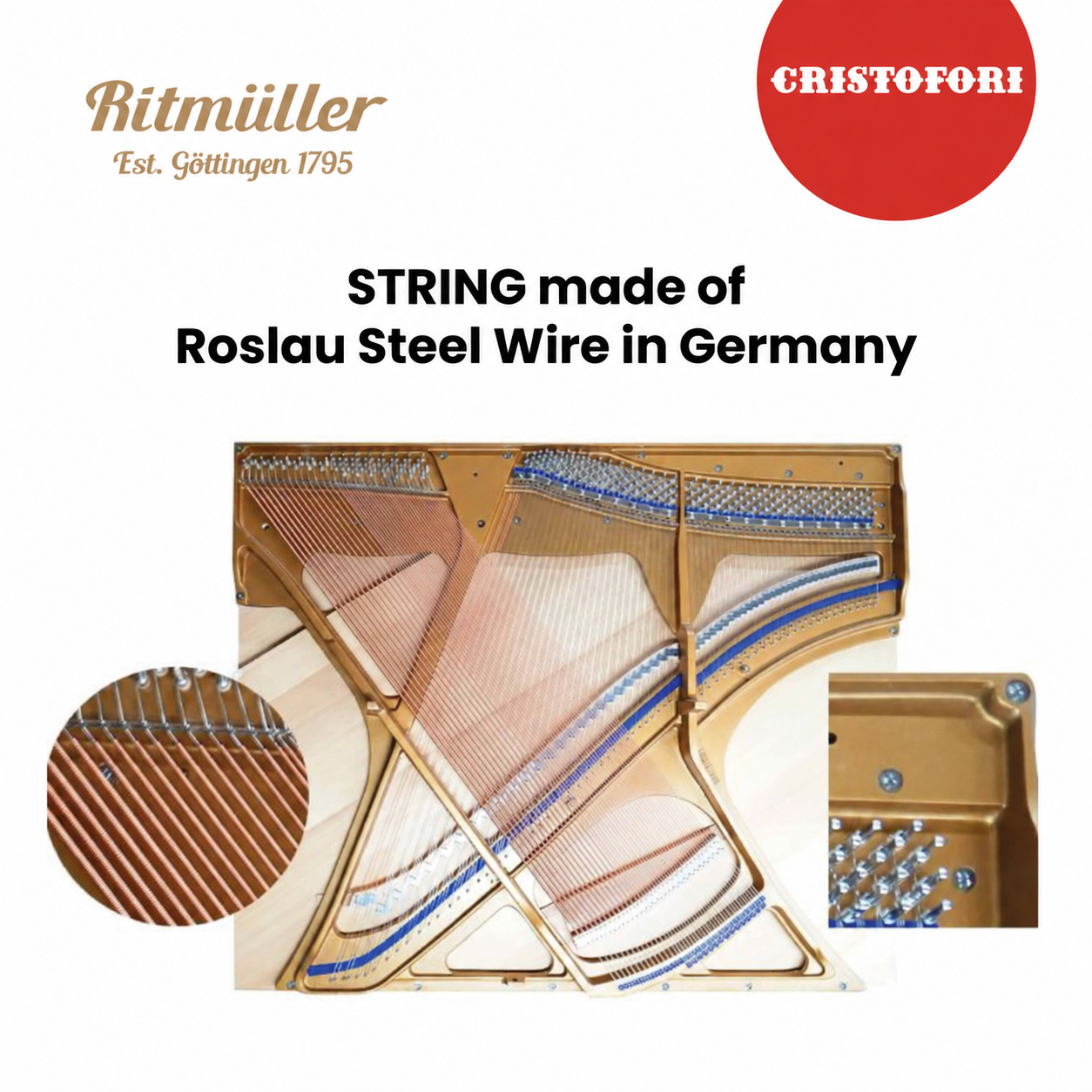 RITMULLER Upright Piano - RSY5