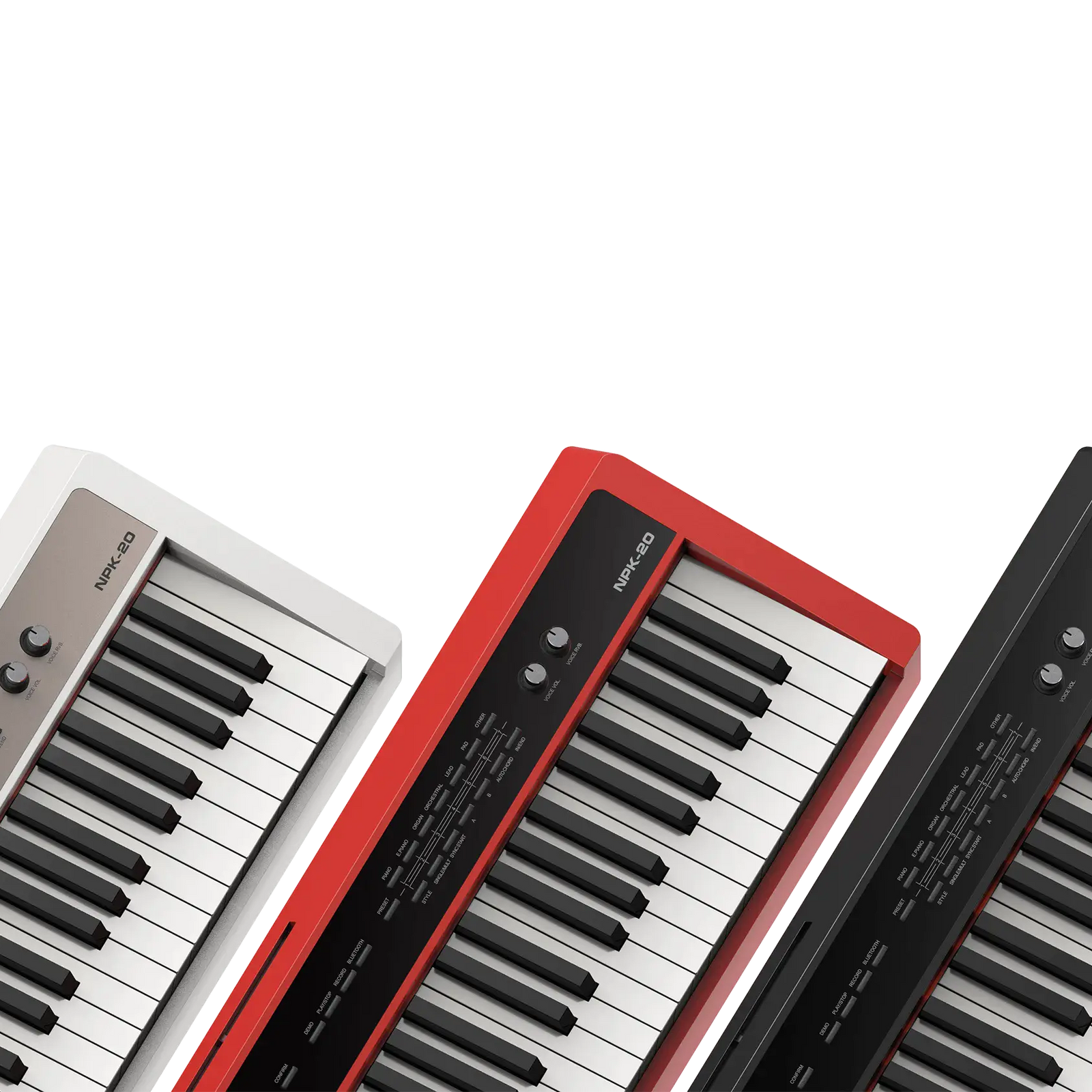 NUX Digital Piano -NPK-20 (Black) - with wooden stand NPS-1