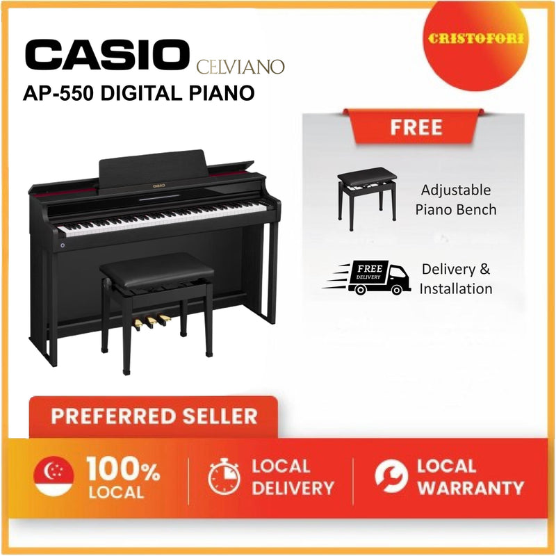 Casio Celviano AP-550 BK Digital Piano
