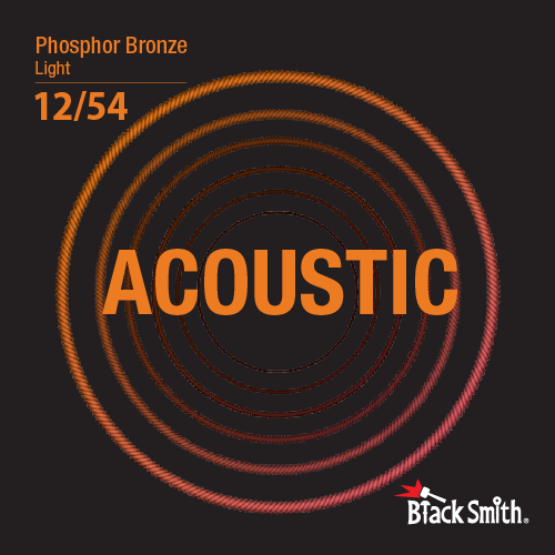 Black Smith PB-1254 Phosphor Bronze Acoustic Guitar String