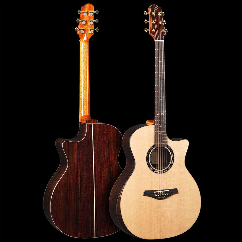 Pearl River HA8000-GCB 4/4 size Handcrafted Acoustic Guitar