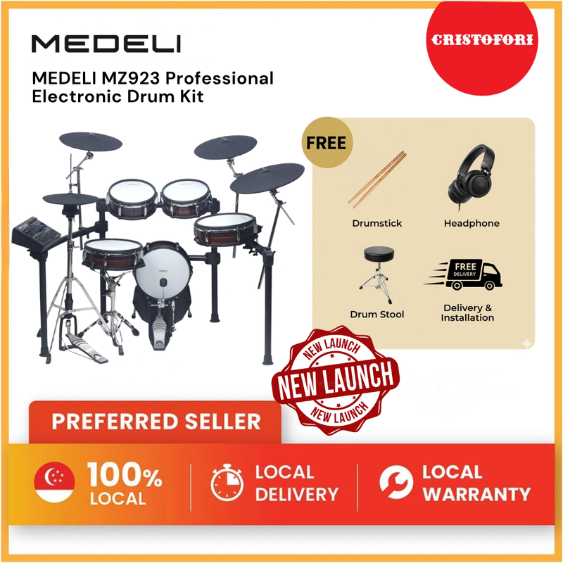 MEDELI MZ923 Professional Electronic Drum Kit