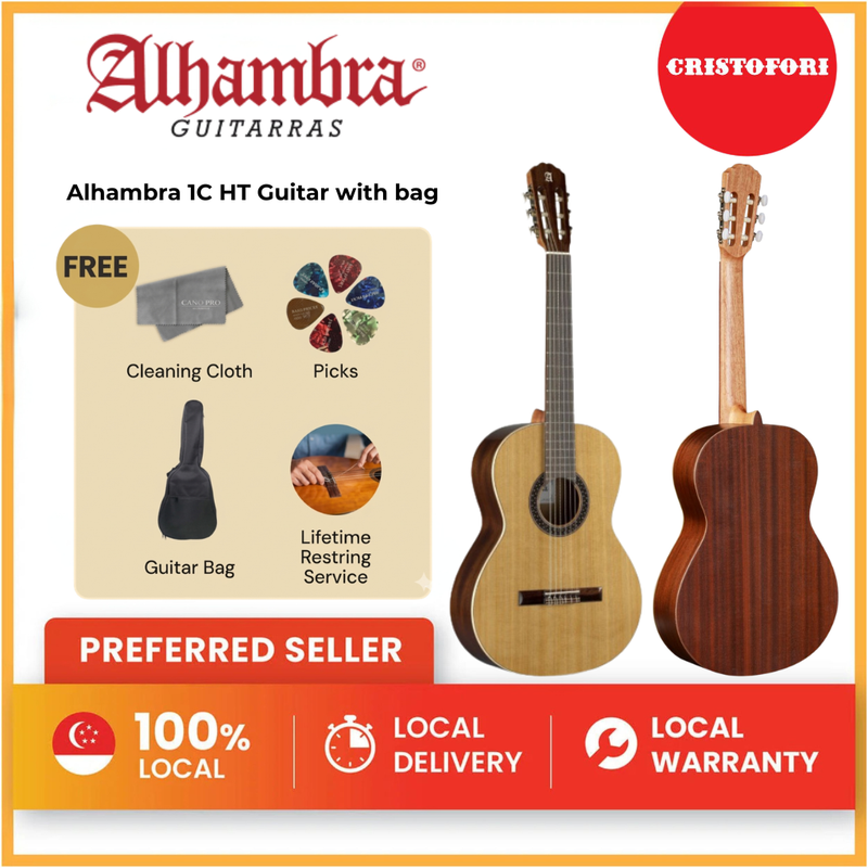 Alhambra 1C HT Guitar with bag