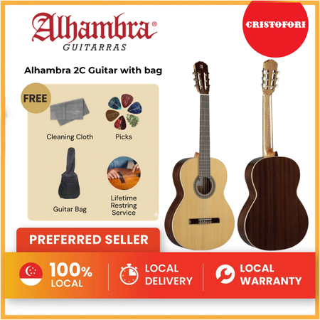 Alhambra 2C Guitar with bag