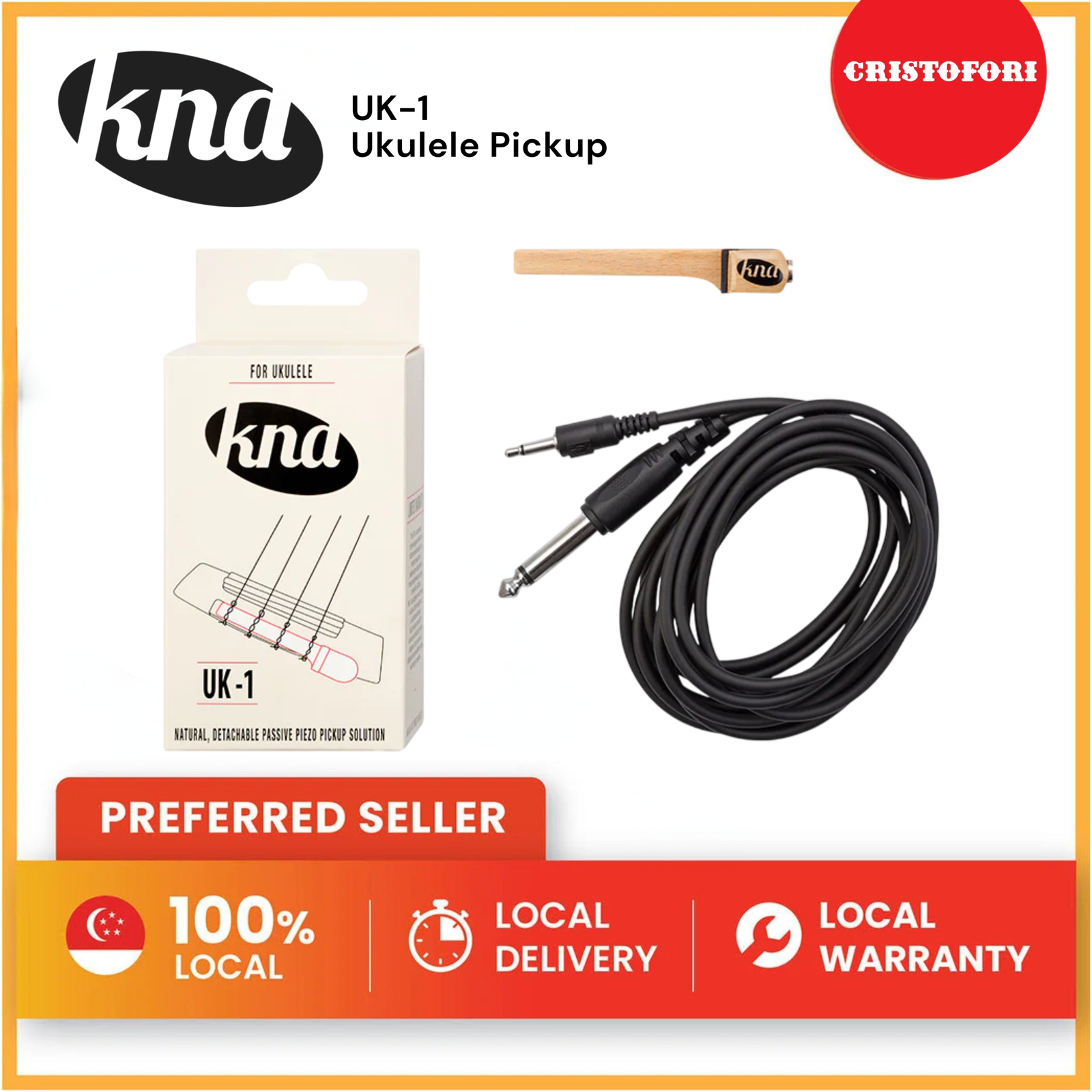 KNA UK-1 Ukulele Pickup