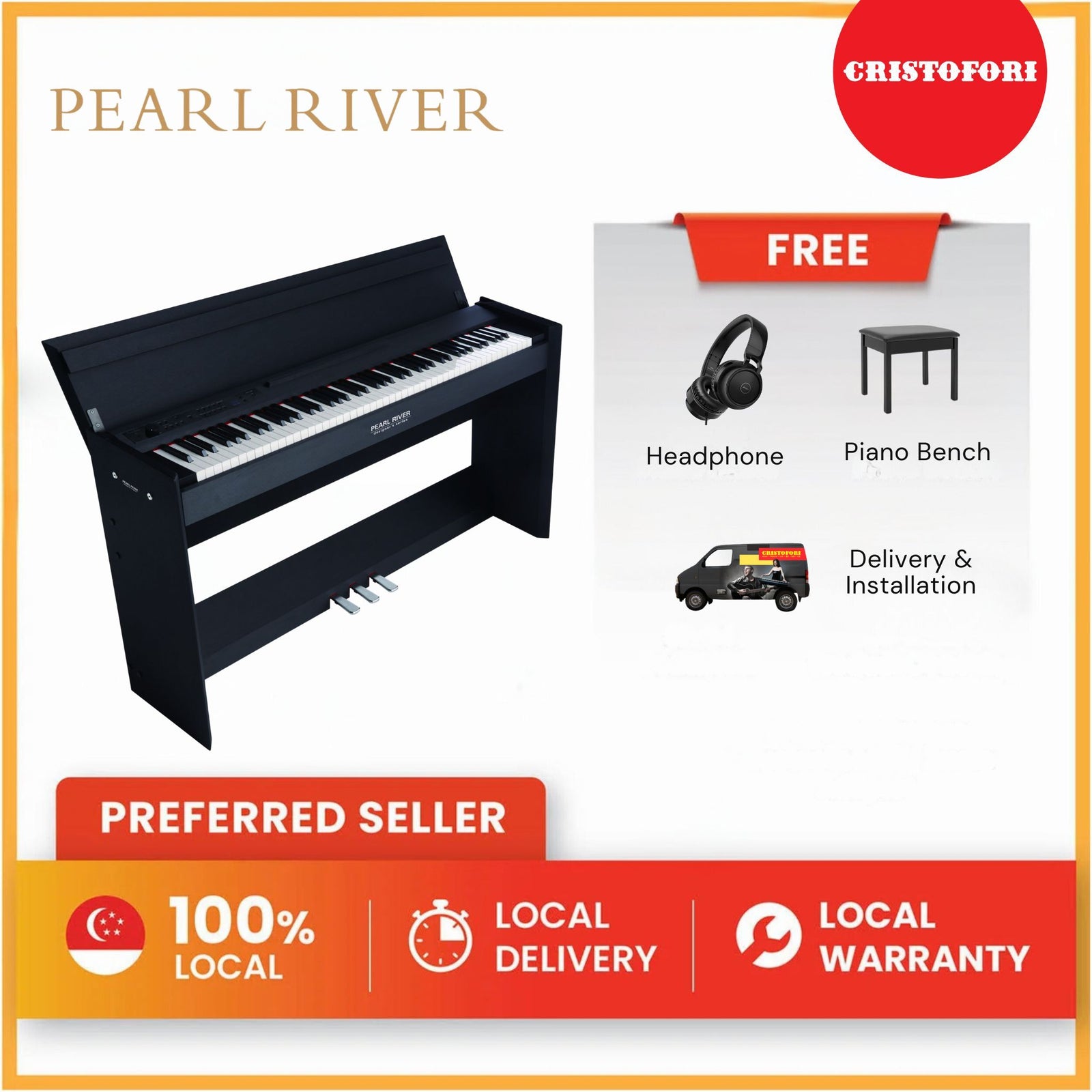 Pearl River Digital Piano PRK-300