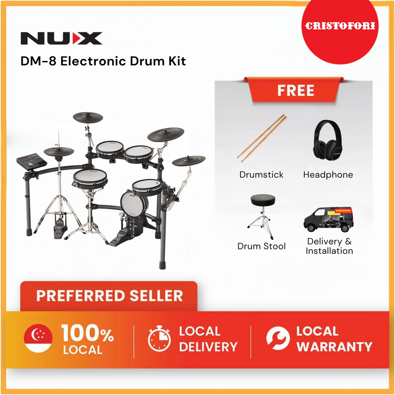 NUX DM-8 Electronic Drum Kit