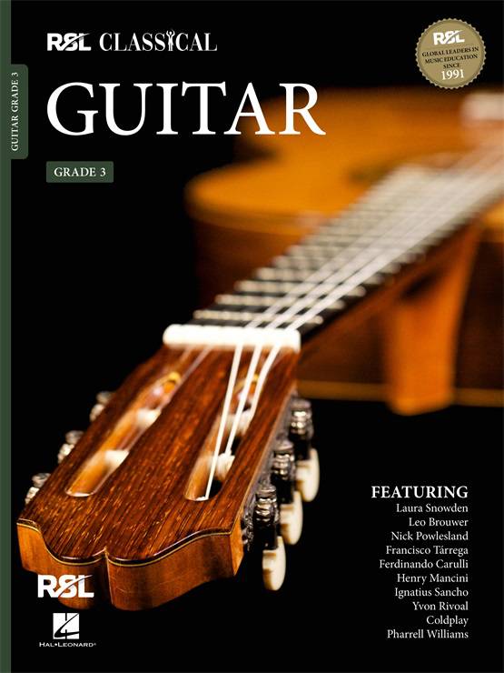 RSL Classical Guitar Grade 3 (2022)