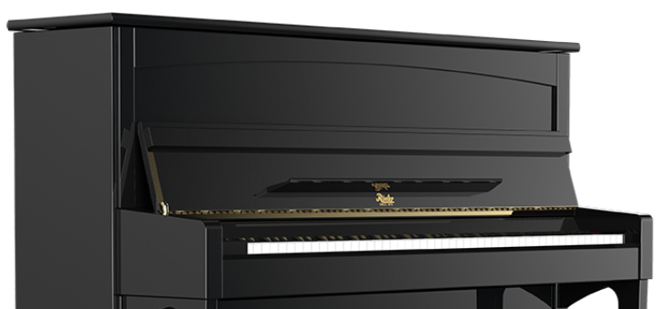 Rosler Upright Piano RD120 Black