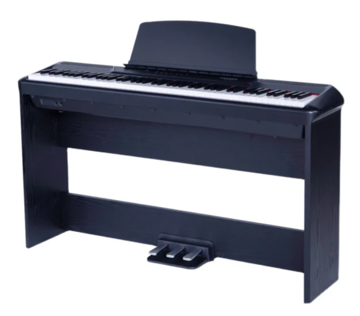 Pearl River Digital Piano P-60 Black (with 3 pedal + stand)